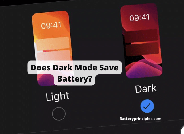 Does Dark Mode Save Battery?