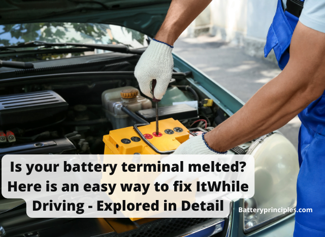 Is your battery terminal melted? Here is an easy way to fix It