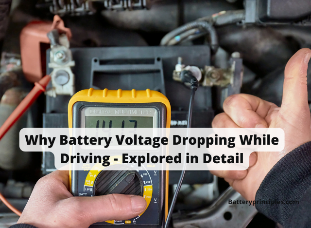 Why Battery Voltage Dropping While Driving – Explored in Detail